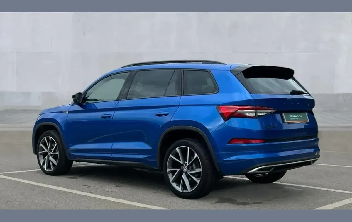 Used Skoda Kodiaq SportLine 150 HP (110 kW) 2023 Blue  SUV