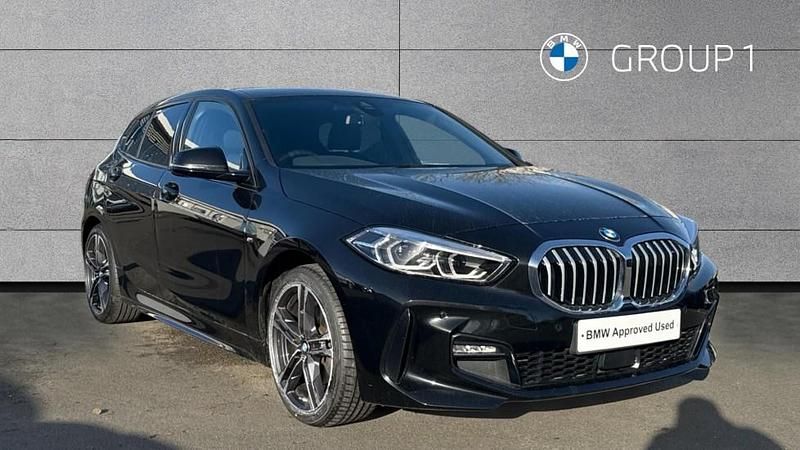 Black Used 2023 BMW 118 M Sport Hatchback | £20,975 (Good price) - Image 1/4