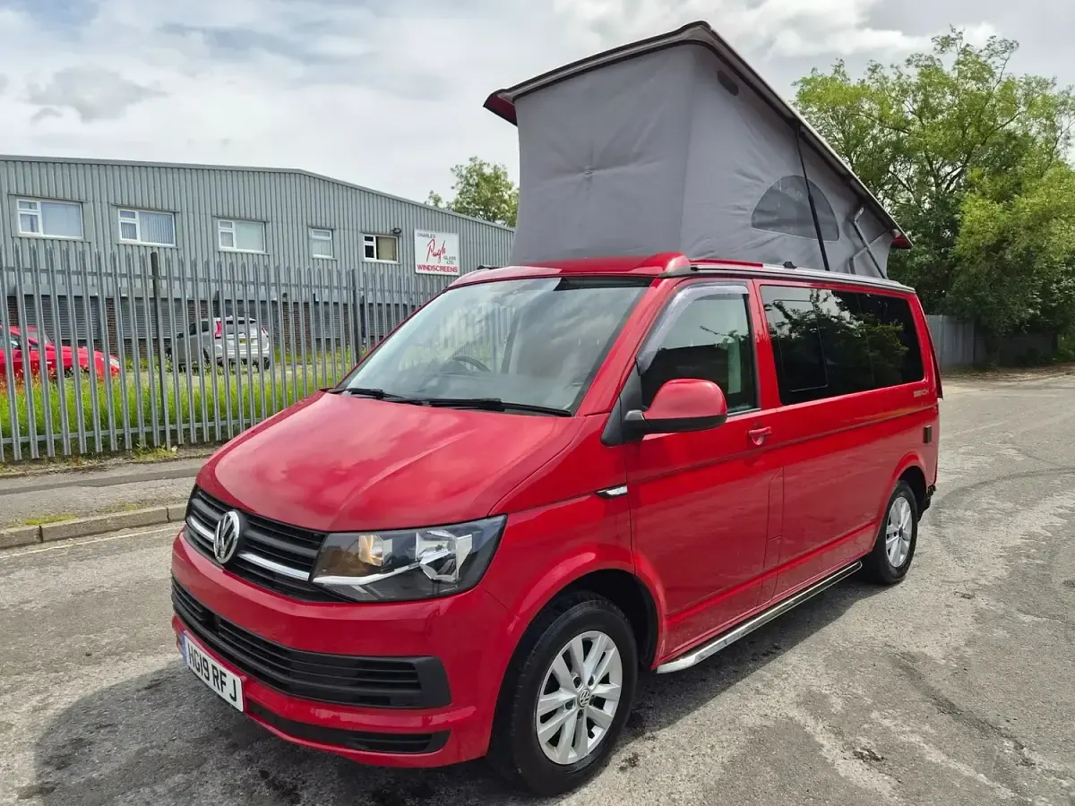 Used VW California Beach 2019 Red Van