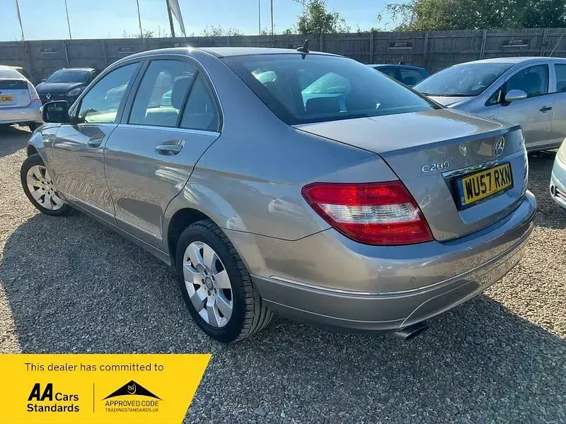 Used Mercedes C200 Elegance 2007 Silver Sedan