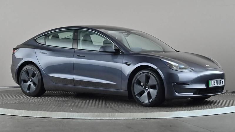 Grey Used 2021 Tesla Model 3 Long Range AWD Sedan | £25,498 - Image 1/4