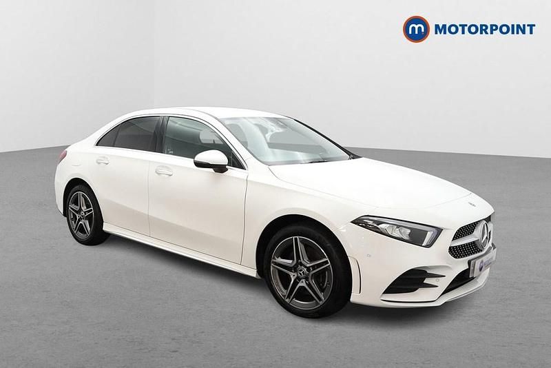 White Used 2021 Mercedes A250 AMG Line Premium Sedan | £23,049 (Fair price) - Image 1/4