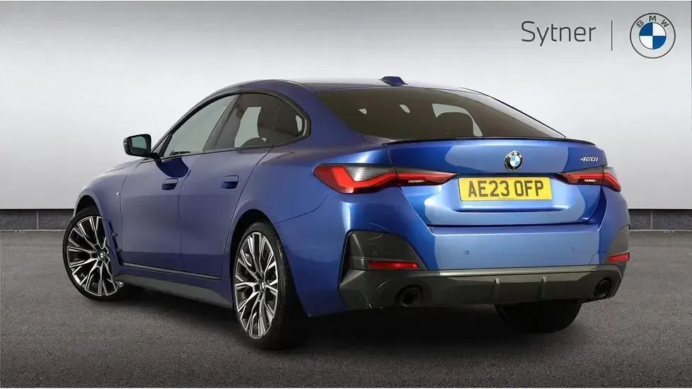 Used BMW 420 Gran Coupé M Sport 181 HP (133 kW) 2023 Blue Coupe