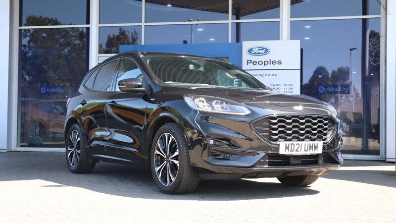 Black Used 2021 Ford Kuga ST-Line X SUV | £19,396 (Fair price) - Image 1/1