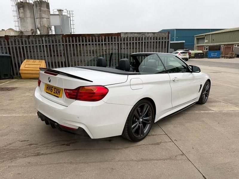 Used BMW 420 M Sport 190 HP (139 kW) 2016 White Cabriolet