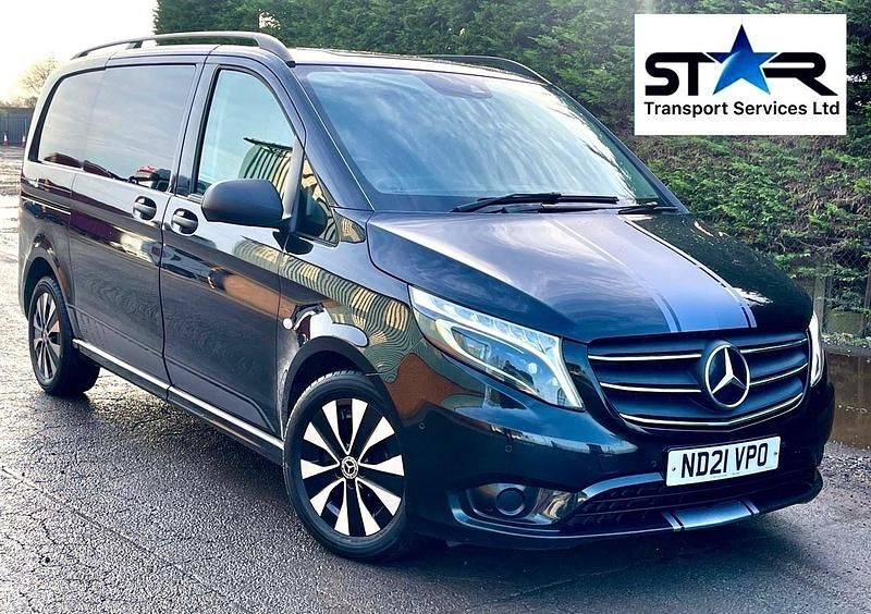Used Mercedes Vito 190 HP (139 kW) 2021 Black Van