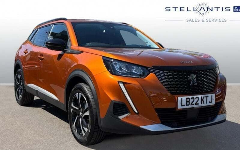Orange Used 2022 Peugeot 2008 Allure Premium SUV | £16,941 (Good price) - Image 1/4