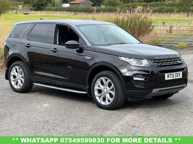 Black Used 2015 Land Rover Discovery Sport SE SUV | £10,495 (Good price) - Image 1/3