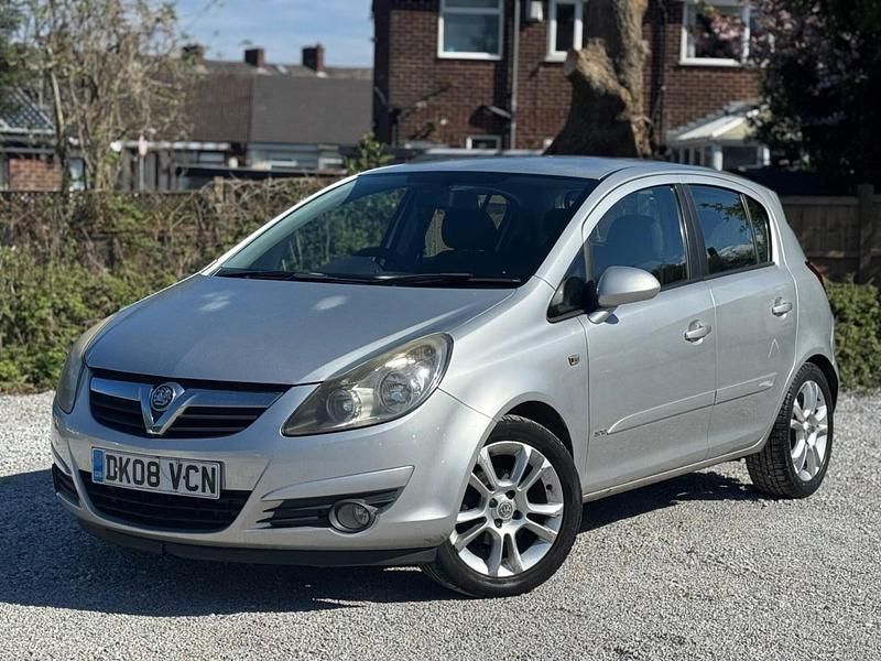 Used Vauxhall Corsa 2008 Silver Hatchback