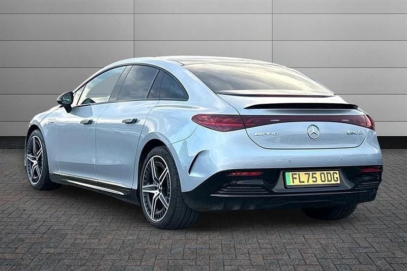 Usado Mercedes EQE AMG 53 Night 459 kW (625 HP) 2025 Prateado Sedan