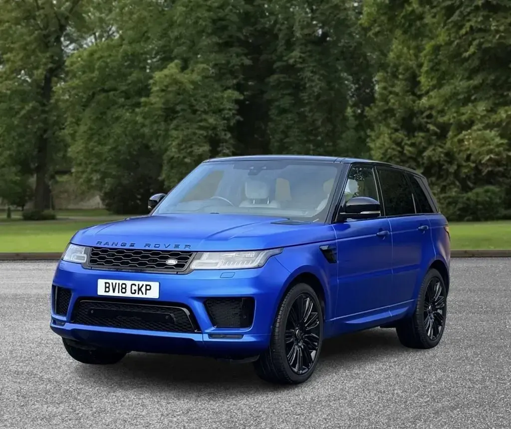 Used Land Rover Range Rover Sport Autobiography Dynamic 306 HP (225 kW) 2018 Blue SUV