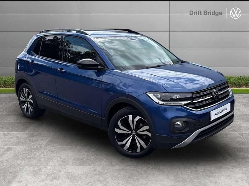 Blue Used 2022 VW T-Cross Black Edition SUV | £16,995 (Fair price) - Image 1/4