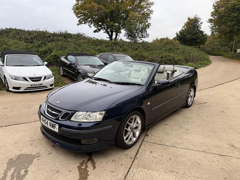 Used Saab 9-3 Cabriolet Aero 2004 Blue Cabriolet