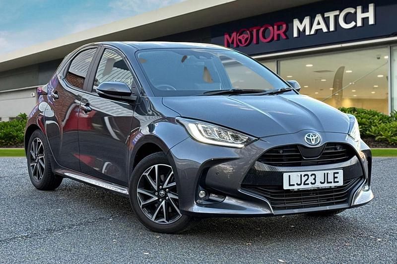 Grey Used 2023 Toyota Yaris Hybrid Design Hatchback | £16,199 (Super price) - Image 1/4