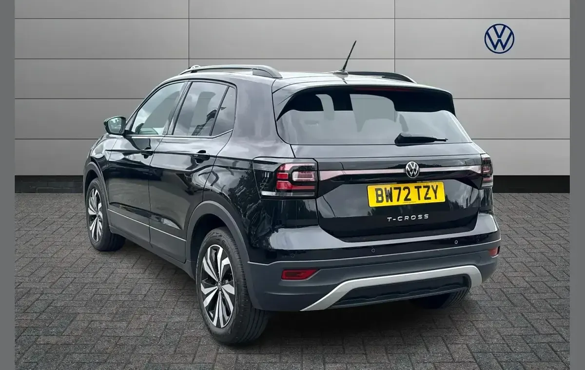 Used VW T-Cross Black Edition 110 HP (80 kW) 2023 Black SUV