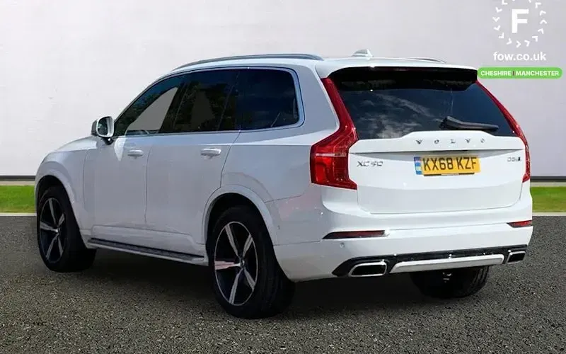 Used Volvo XC90 R-Design 235 HP (172 kW) 2018 White SUV