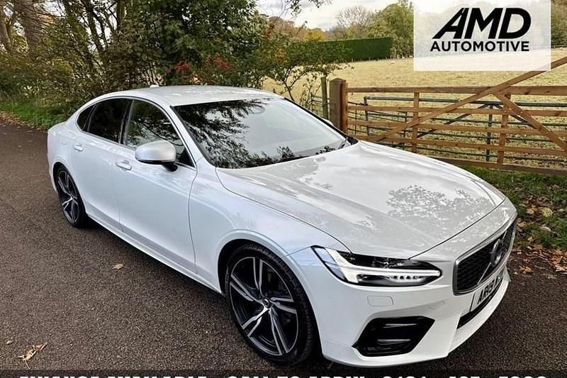 White Used 2019 Volvo S90 R-Design Pro Sedan | £15,250 (Fair price) - Image 1/1
