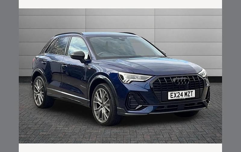 Blue Used 2024 Audi Q3 Black Edition SUV | £34,295 (Fair price) - Image 1/4