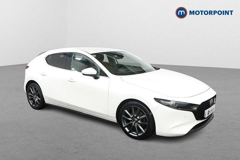 Used Mazda 3 Inclusive 2019 White Hatchback