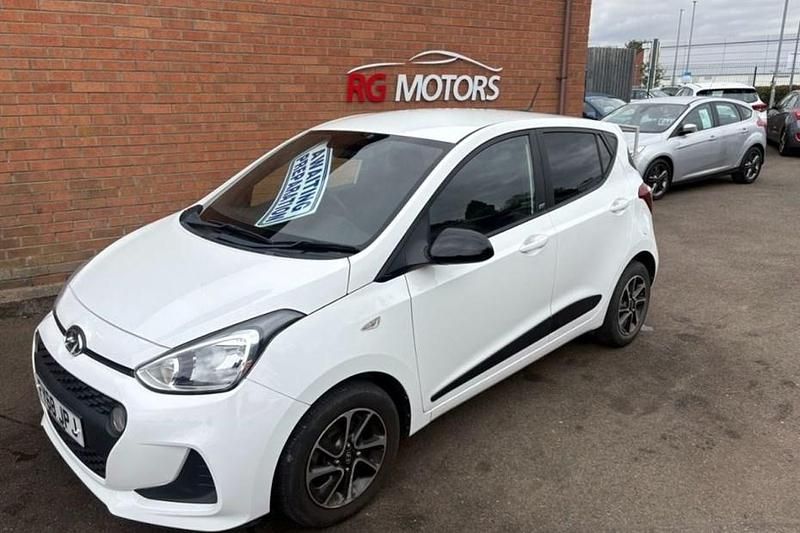 White Used 2018 Hyundai i10 GO! Hatchback | £6,495 (Good price) - Image 1/1
