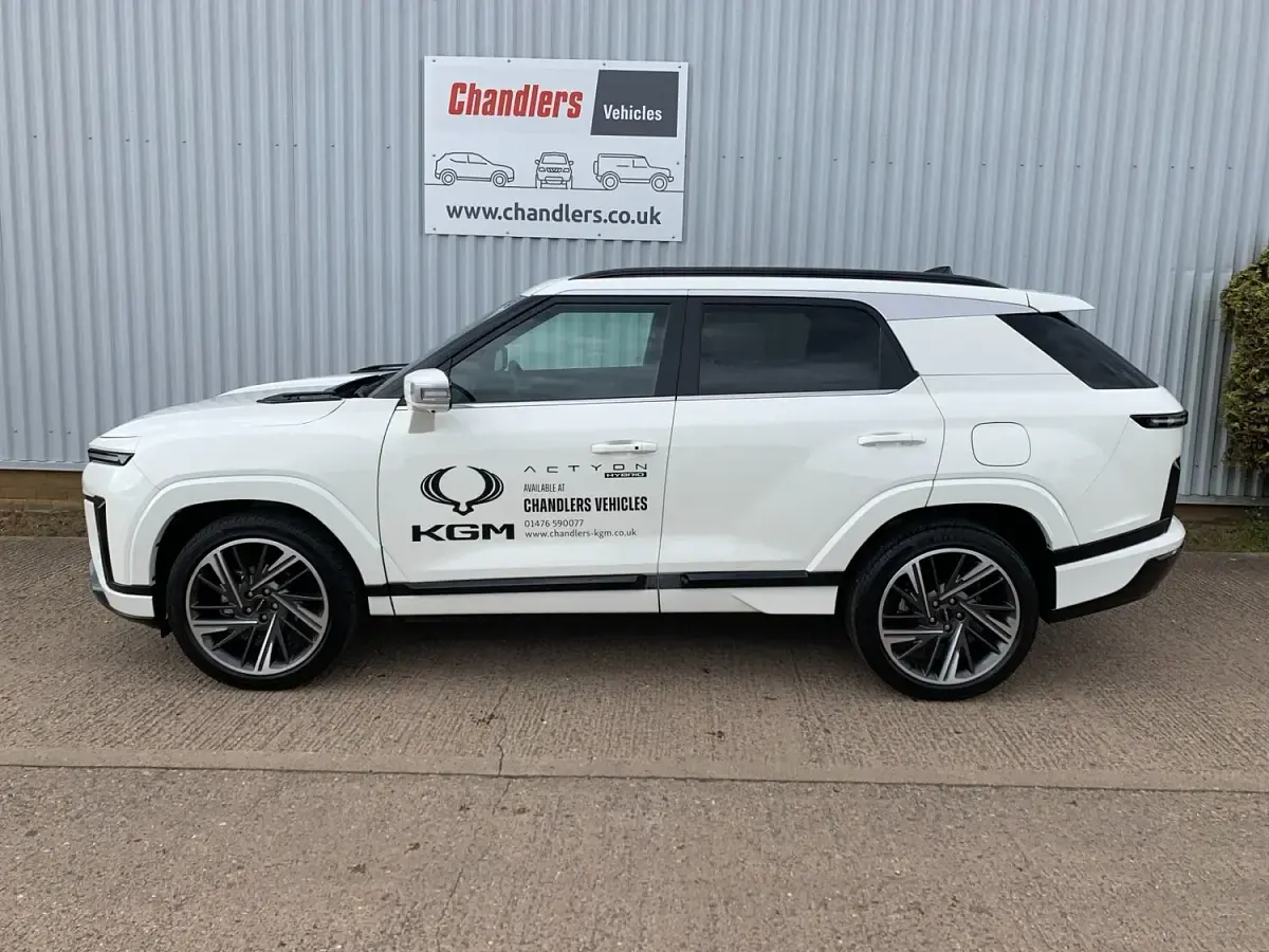 New KGM Actyon 163 HP (119 kW) 2026 White SUV