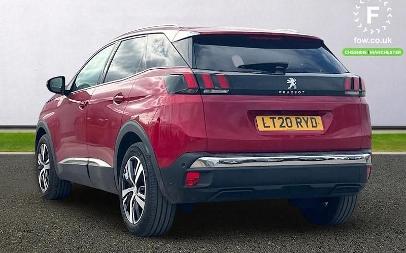 Used Peugeot 3008 Allure 131 HP (96 kW) 2020 Red SUV