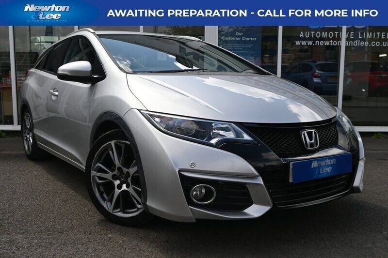 Silver Used 2016 Honda Civic SR Estate | £7,600 (Fair price) - Image 1/4