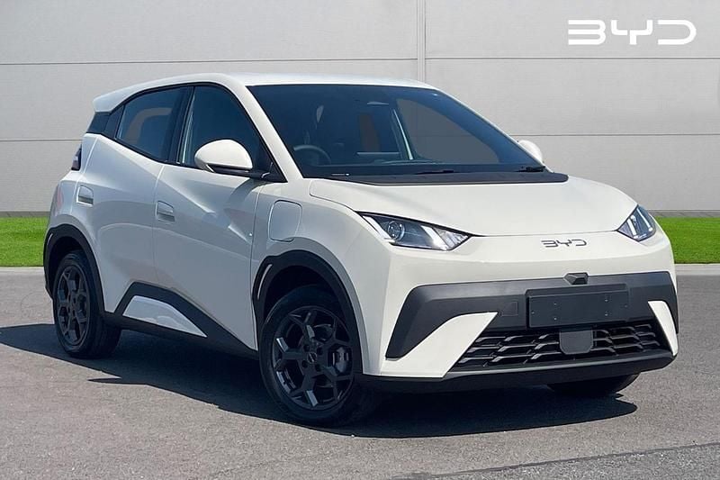 White New 2025 BYD Dolphin Boost Hatchback | £21,320 - Image 1/4