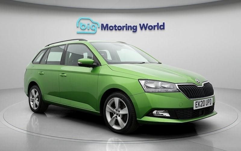 Used Skoda Fabia SE L 110 HP (80 kW) 2020 Green Estate