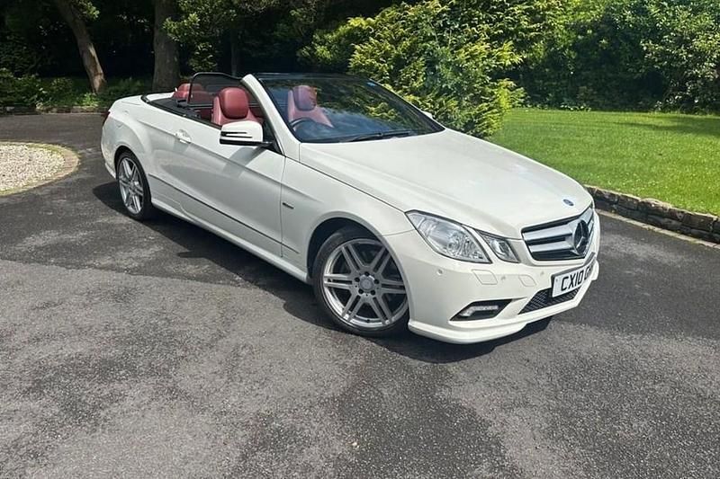 White Used 2010 Mercedes E200 Cabriolet | £8,500 (Fair price) - Image 1/1