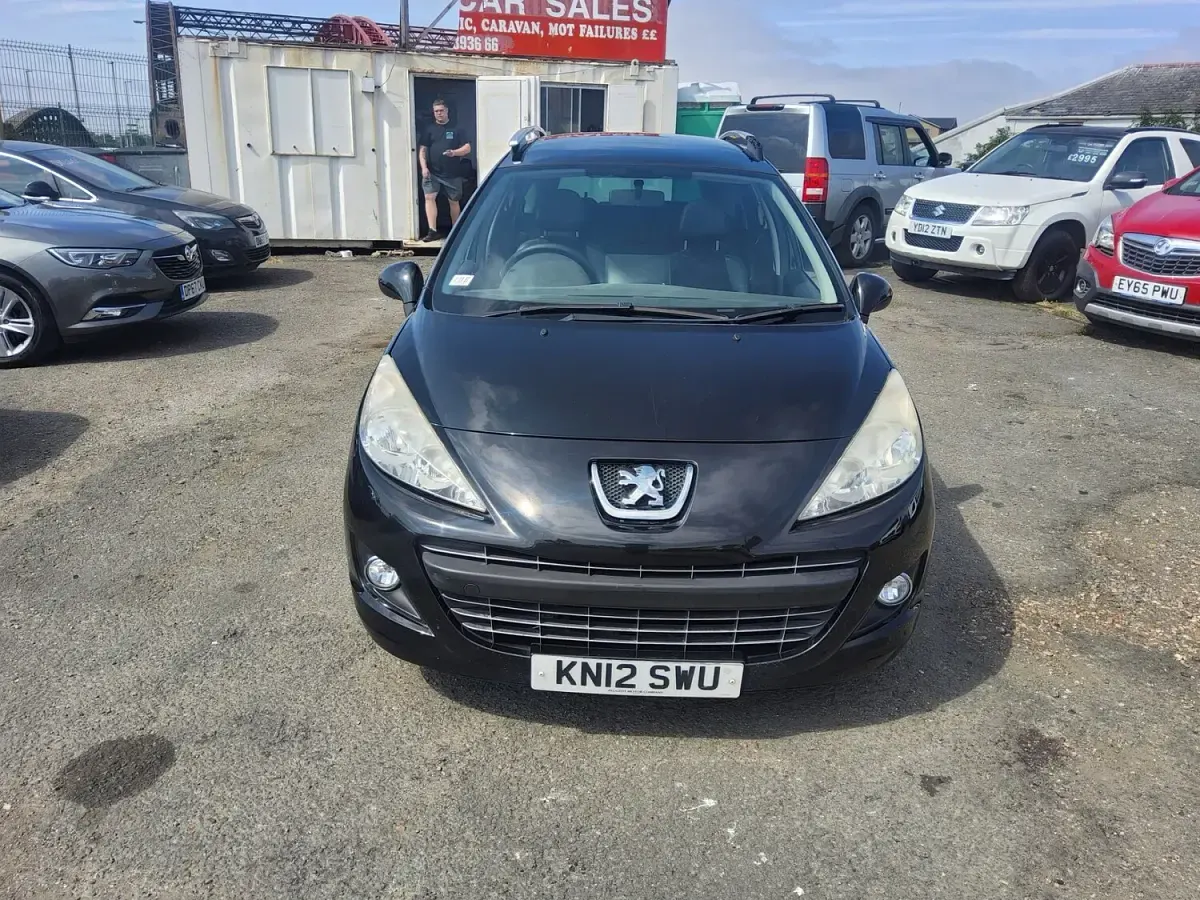 Used Peugeot 207 Allure 120 HP (88 kW) 2012 Black Estate