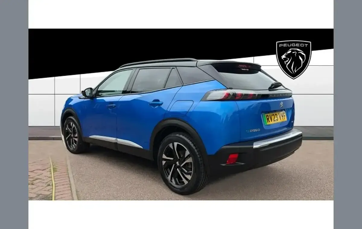 Used Peugeot e-2008 GTi 100 kW (136 HP) 2023 Blue SUV
