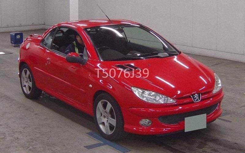 Used Peugeot 206 CC 2005 Red Cabriolet