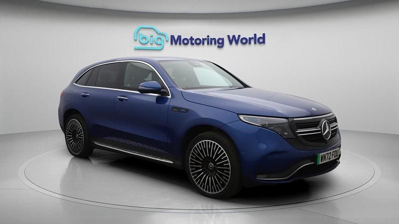 Blue Used 2022 Mercedes EQC400 AMG line SUV | £29,100 (Fair price) - Image 1/4