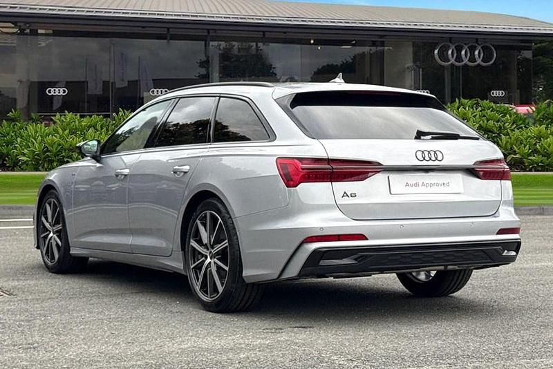 Used Audi A6 Black Edition 204 HP (150 kW) 2025 Silver Estate