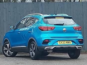 Used MG ZS Excite 106 HP (77 kW) 2022 Blue SUV