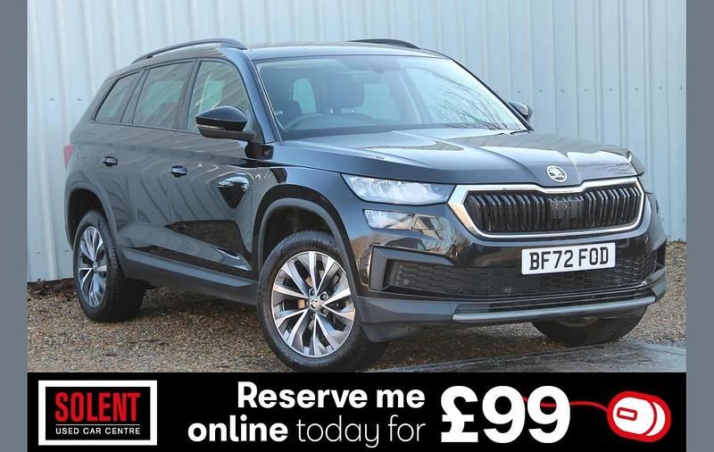 Used Skoda Kodiaq SE Drive 147 HP (108 kW) 2022 Black SUV
