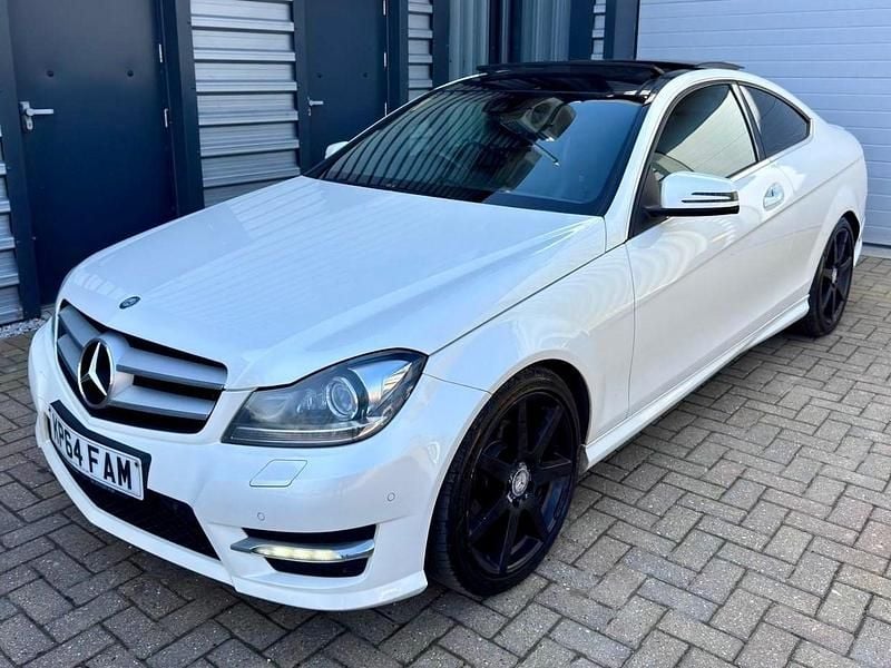 Used Mercedes C220 Sport Edition 2014 White Coupe