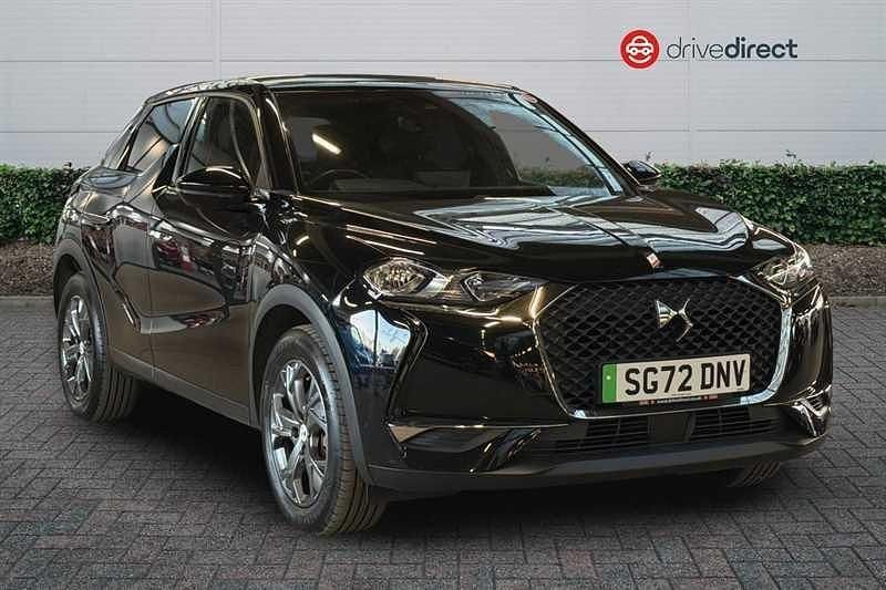 Metallic perla nera black Used 2022 DS Automobiles DS3 Crossback E-Tense Bastille SUV | £11,300 (Fair price) - Image 1/4