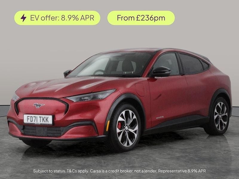 Used Ford Mustang Standard Range 269 HP (197 kW) 2022 Red Hatchback