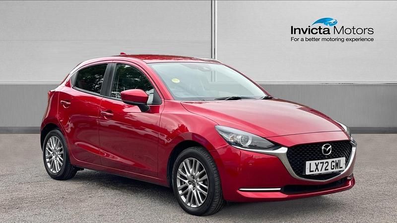 Red Used 2022 Mazda 2 Inclusive Hatchback | £13,700 (Fair price) - Image 1/4