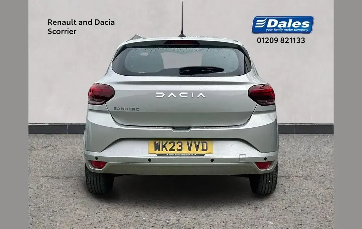 Used Dacia Sandero Expression 90 HP (66 kW) 2023 Grey Hatchback