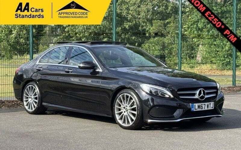 Black Used 2017 Mercedes C200 AMG Line Premium Sedan | £14,495 (A bit pricey) - Image 1/4