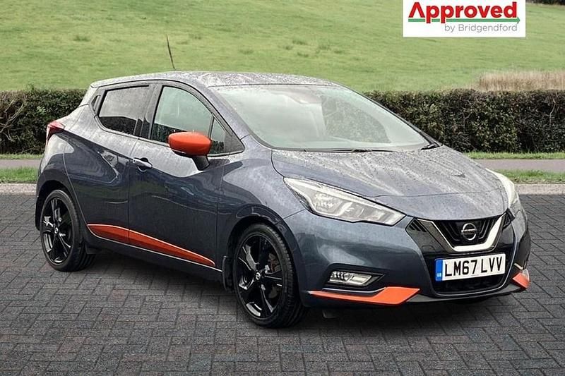 Used Nissan Micra Tekna 90 HP (66 kW) 2017 Grey Hatchback