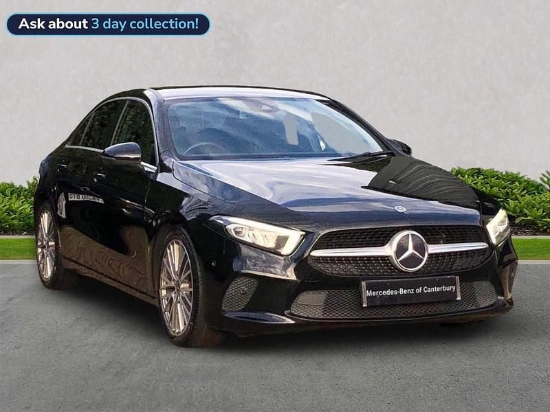 Black Used 2022 Mercedes A200 Executive Sedan | £18,881 (Fair price) - Image 1/4