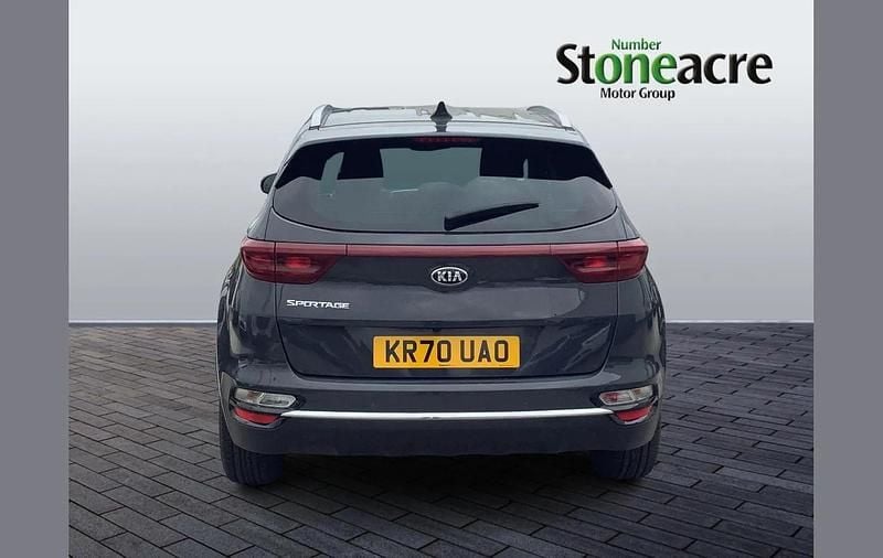 Used Kia Sportage 129 HP (94 kW) 2020 Grey SUV