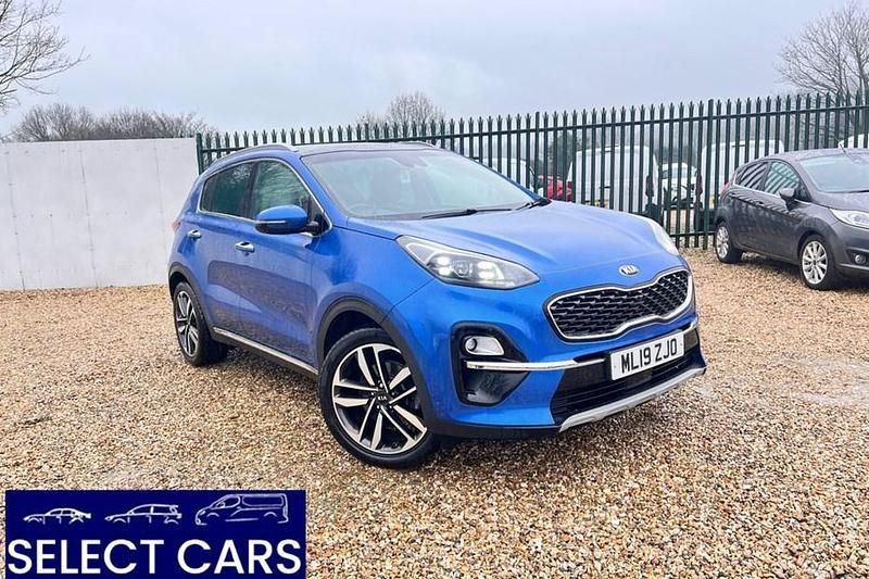 Used Kia Sportage 134 HP (98 kW) 2019 Blue SUV