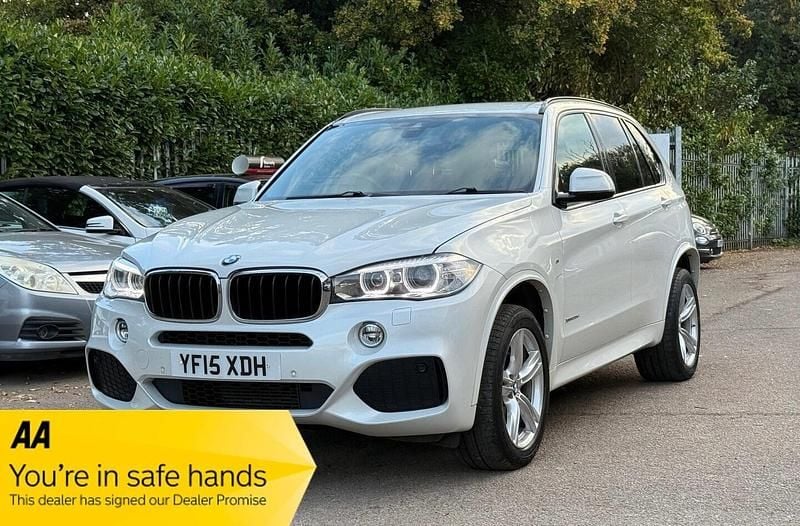 White Used 2015 BMW X5 M Sport SUV | £16,794 (Good price) - Image 1/3