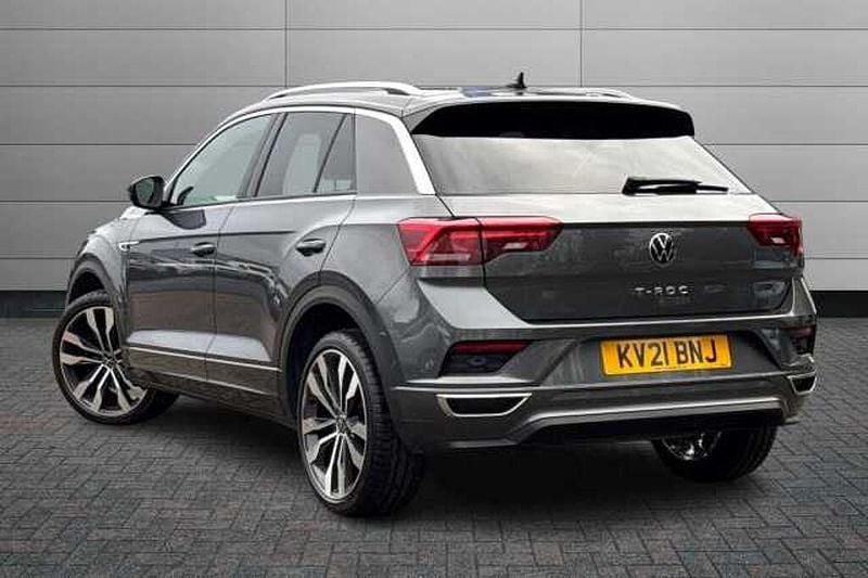 Used VW T-Roc R-line 150 HP (110 kW) 2021 Grey SUV