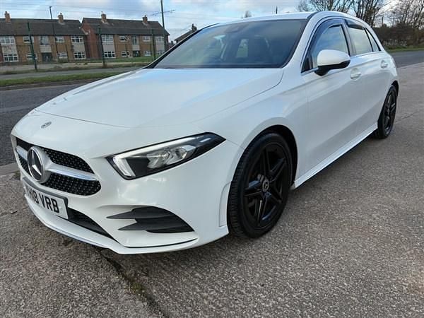 White Used 2018 Mercedes A200 AMG line Hatchback | £16,359 (Fair price) - Image 1/4